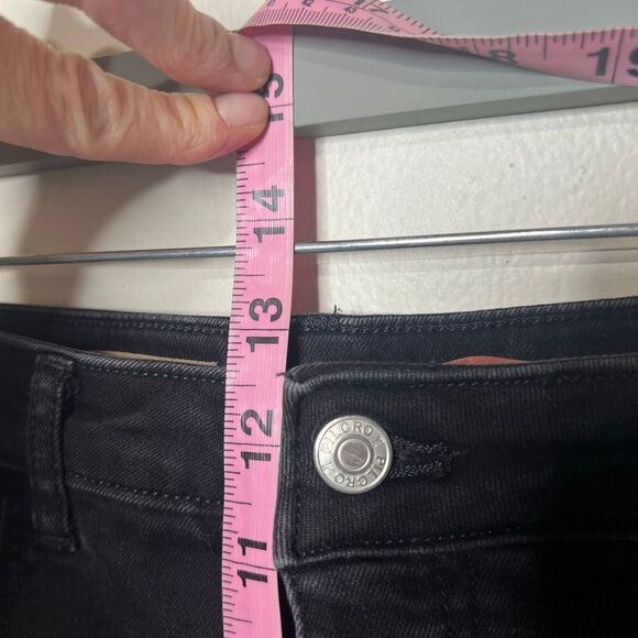 Pilcro the Icon Black Jeans Sz 32 Button Fly - Picture 6 of 11